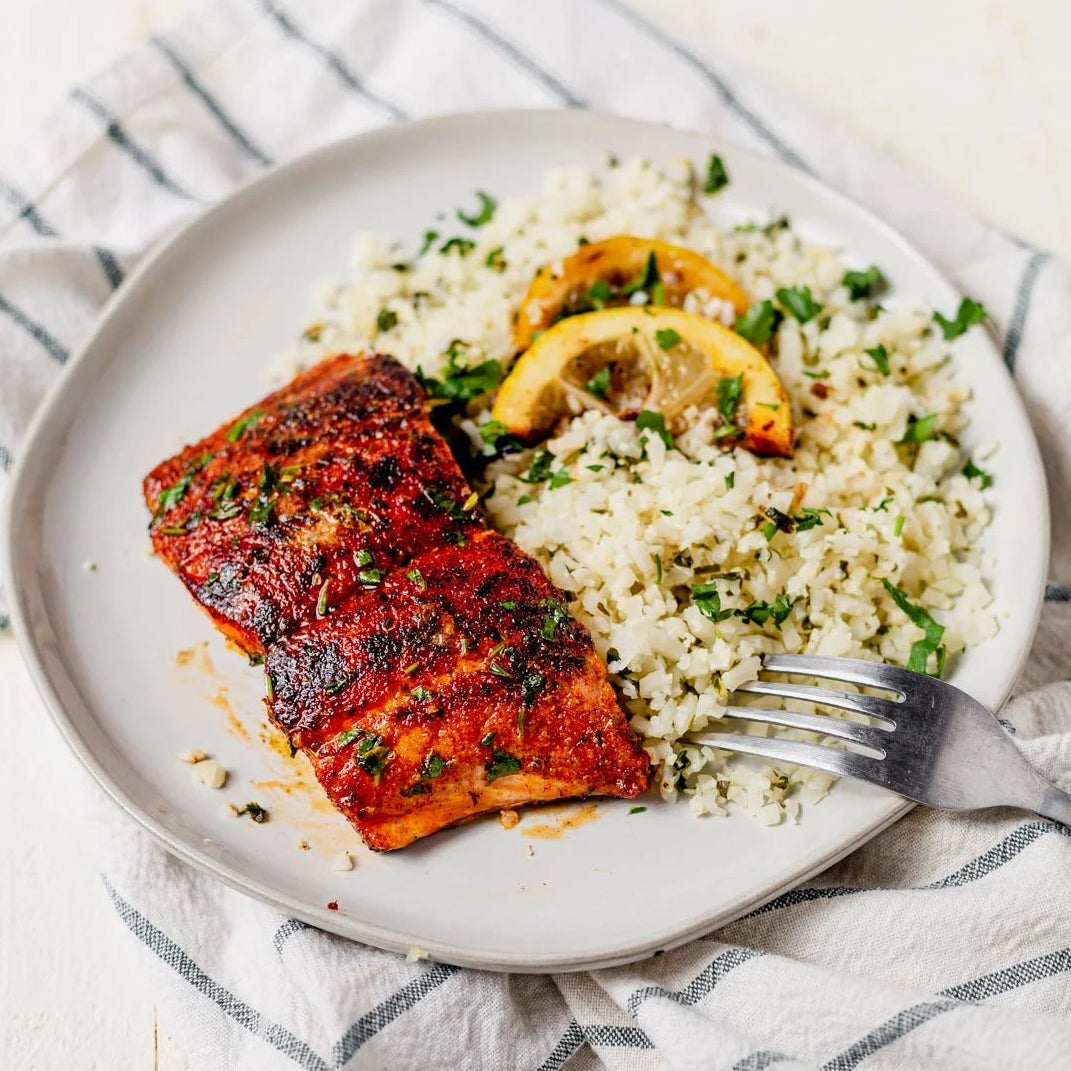 Blackened Atlantic Salmon