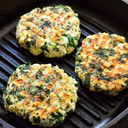 Feta Turkey Burger (Low Carb)